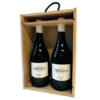 Rotwein Geschenk WeinSet Portugal Vinha Botas Pimenta 2er Holzkistli
