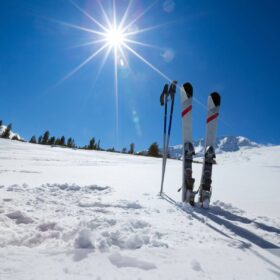 Winter, Sonne, Skifahren