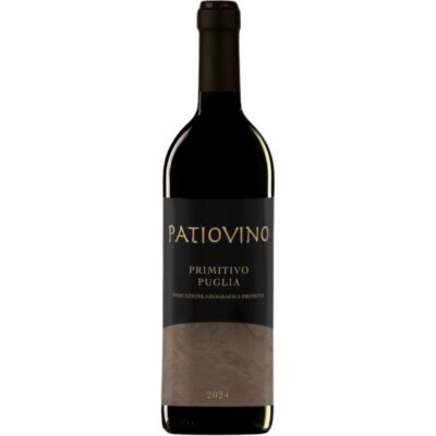 Rotwein Primitivo amabile PatioVino Puglia IGT 75cl
