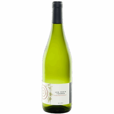 Weisswein La Côte AOC Chardonnay Les Trois Terres 75 cl